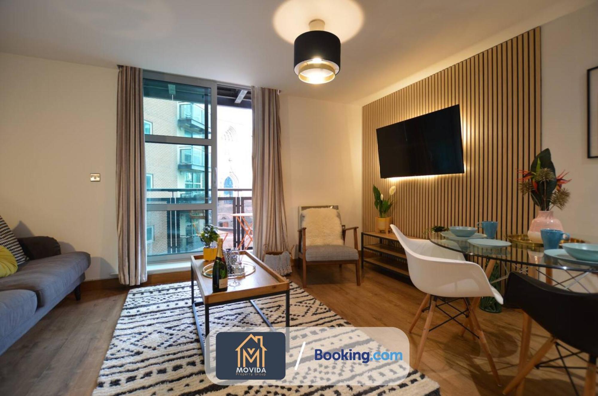 Lgi Stunning 1 Bedroom Apartment By Movida Property Group Short Lets & Serviced Accommodation Leeds  Extérieur photo