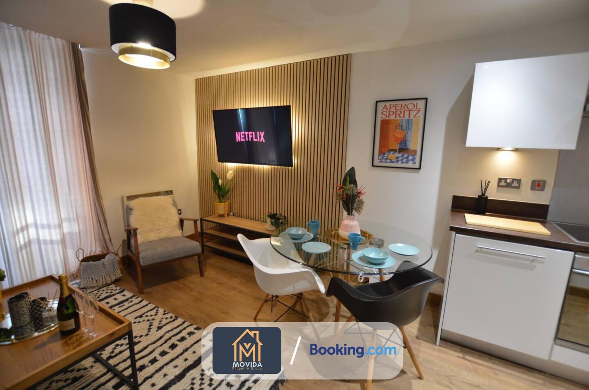 Lgi Stunning 1 Bedroom Apartment By Movida Property Group Short Lets & Serviced Accommodation Leeds  Extérieur photo