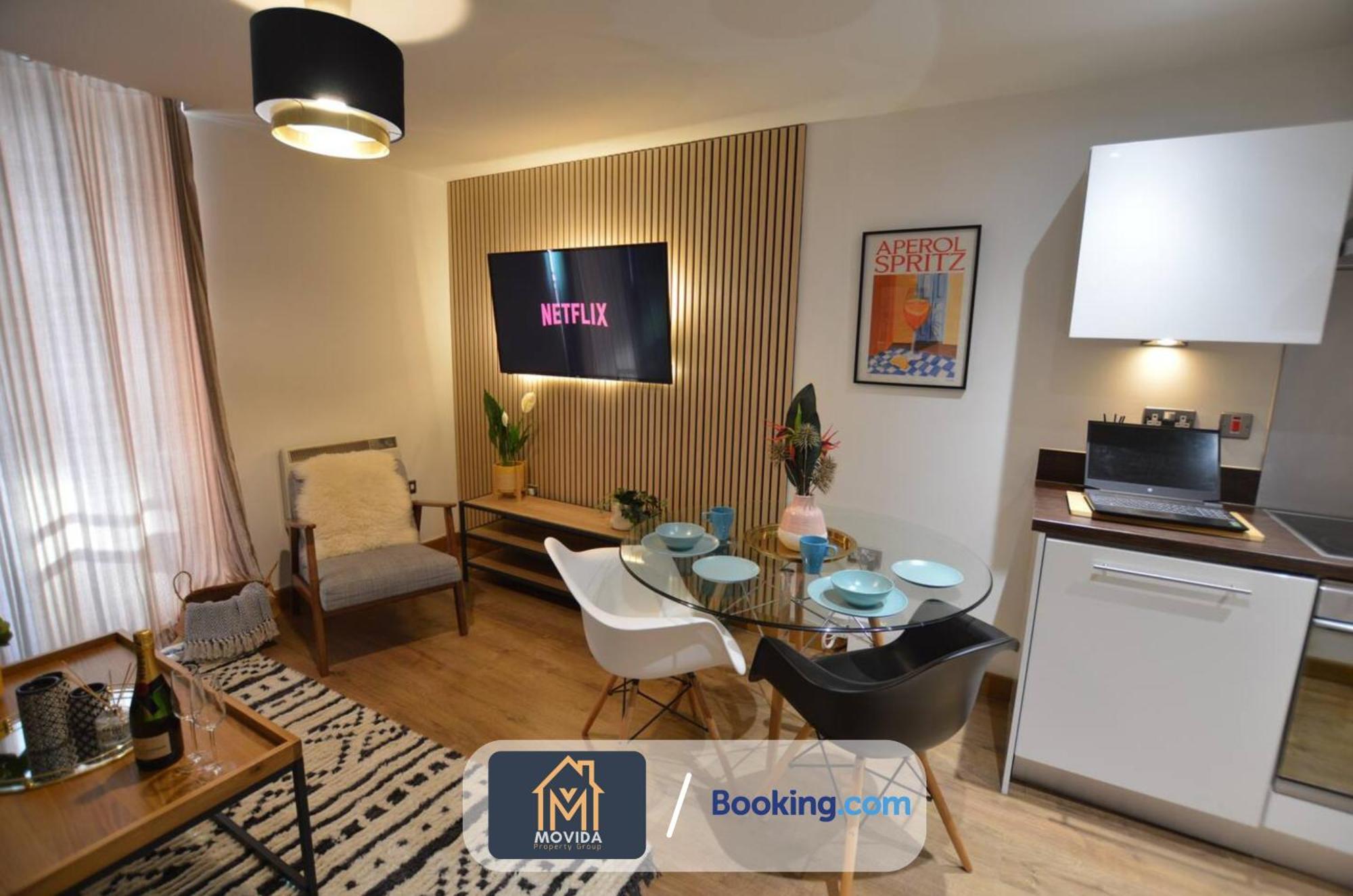 Lgi Stunning 1 Bedroom Apartment By Movida Property Group Short Lets & Serviced Accommodation Leeds  Extérieur photo