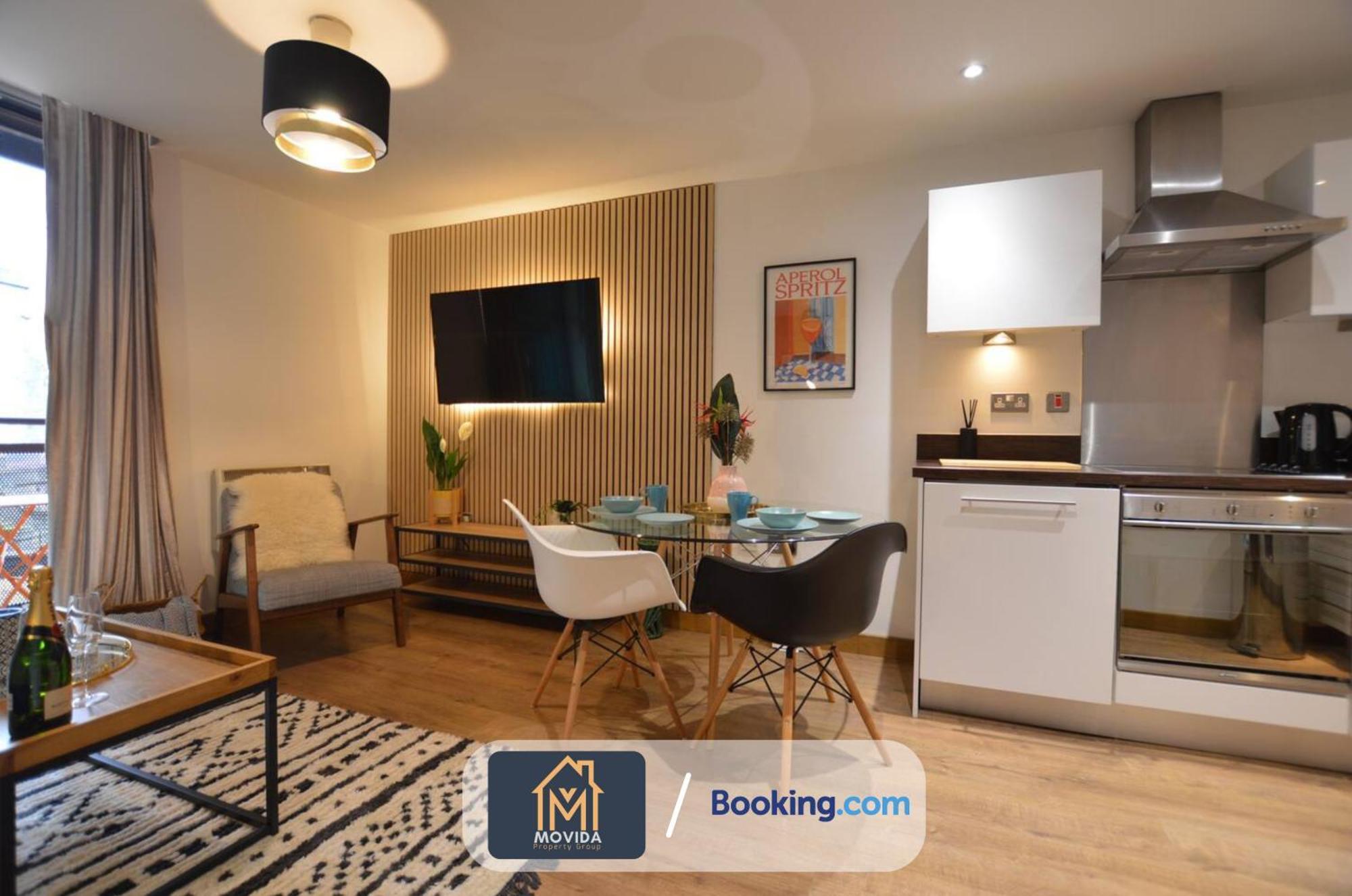 Lgi Stunning 1 Bedroom Apartment By Movida Property Group Short Lets & Serviced Accommodation Leeds  Extérieur photo