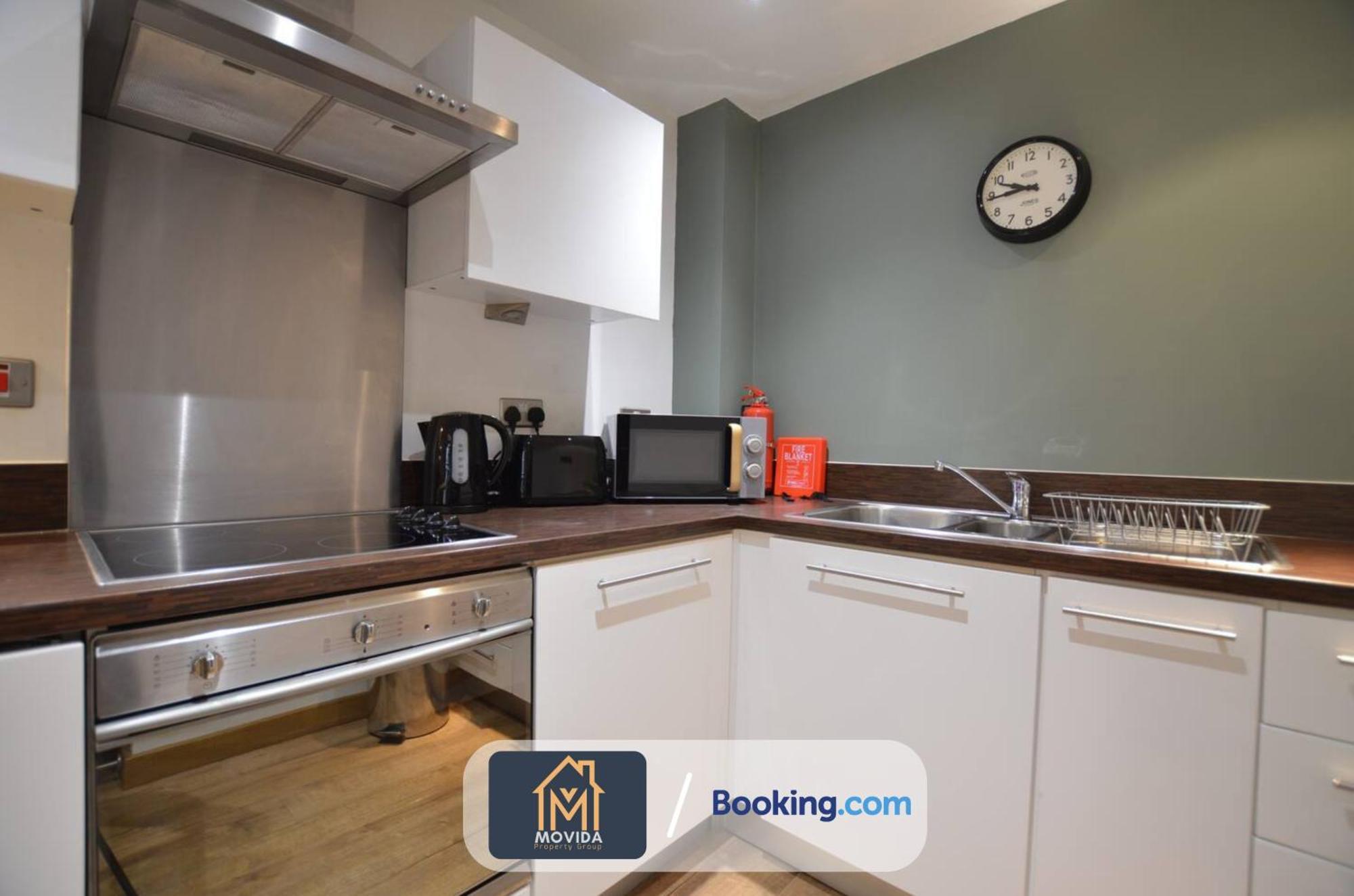 Lgi Stunning 1 Bedroom Apartment By Movida Property Group Short Lets & Serviced Accommodation Leeds  Extérieur photo
